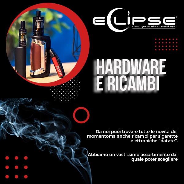 Hardware e ricambi per Sigarette elettroniche Torino